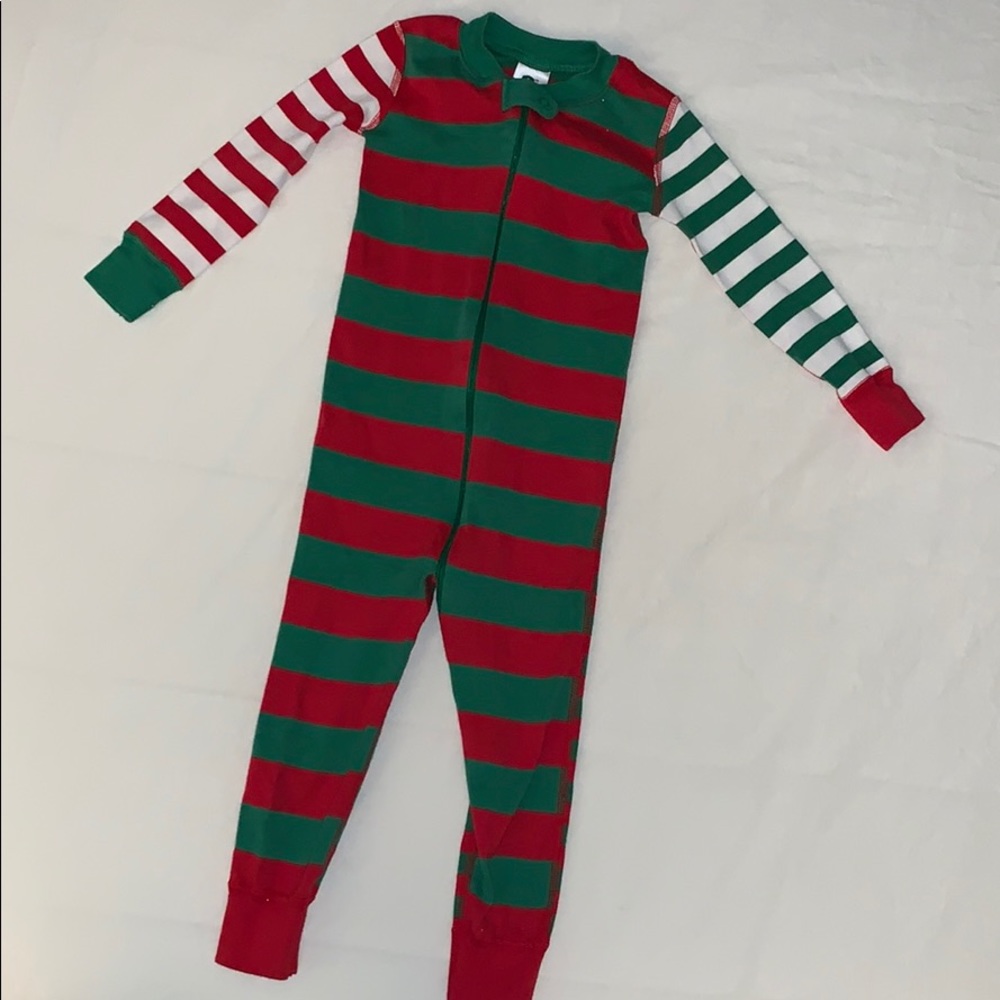 Hanna Andersson zip-up organic cotton pajama